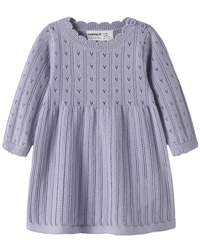 Name It - NBFOxenia Knit Kjole - Heirloom Lilac